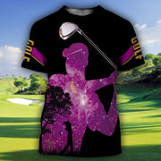 Personalized Name Golf Q16 All Over Printed Unisex Shirt