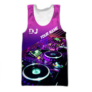 Personalized Name DJ 49 All Over Printed Unisex Shirt P230410