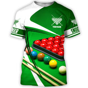 Personalized Name Snooker Player All Over Printed Unisex Shirt - LP02