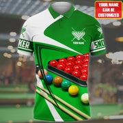 Personalized Name Snooker Player All Over Printed Unisex Shirt - LP02