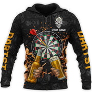 Personalized Name Darts Player All Over Printed Unisex Shirt - LP15 P260406