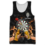 Personalized Name Darts Player All Over Printed Unisex Shirt - LP15 P260406