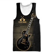 Personalized Name Guitar All Over Printed Unisex Shirt