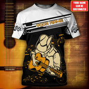 Personalized Name Guitar AK3 All Over Printed Unisex Shirt