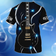 Personalized Name Electric Guitar NP3 All Over Printed Unisex Shirt