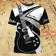 Personalized Name Electric Guitar NP5 All Over Printed Unisex Shirt