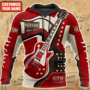 Personalized Name Guitar NP 02 All Over Printed Unisex Shirt