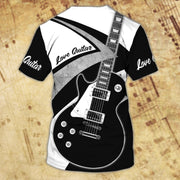Personalized Name Electric Guitar NP5 All Over Printed Unisex Shirt