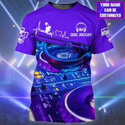 Personalized Name DJ 66 All Over Printed Unisex Shirt