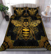 Honey Bee Mandala All Over Printed Bedding Set