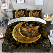 Honey Bee Q2 All Over Printed Bedding Set