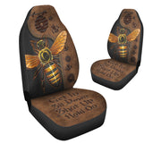 Bee Q2 Hold on Funny Car Seat Covers Universal Fit Set 2