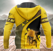 Personalized Name Honey Bee 4 All Over Printed Unisex Shirt