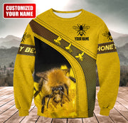 Personalized Name Honey Bee 4 All Over Printed Unisex Shirt