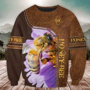 Love Honey Bee All Over Printed Unisex Shirt