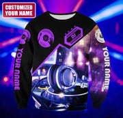 Personalized Name Disc Jockey All Over Printed Unisex Shirt