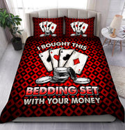 Poker Funny All Over Printed Bedding Set