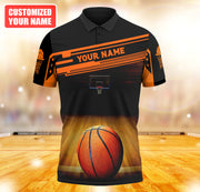Personalized Name Basketball Q5 All Over Printed Unisex Shirt