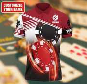 Personalized Name Poker Q14 All Over Printed Unisex Shirt