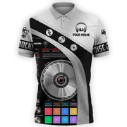Personalized Name Disc Jockey Q33 All Over Printed Unisex Shirt Q060503