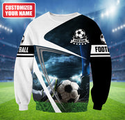 Personalized Name Football All Over Printed Unisex Shirt