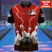 Personalized Name Bowling Player All Over Printed Unisex Shirt - LP11