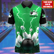 Personalized Name Bowling Player All Over Printed Unisex Shirt - LP16