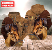 Personalized Name Love Horse Q5 All Over Printed Unisex Shirt