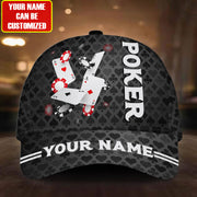 Personalized Name Poker Q6 Classic Cap