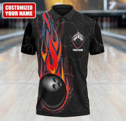Personalized Name Bowling Q14 All Over Printed Unisex Shirt