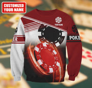 Personalized Name Poker Q14 All Over Printed Unisex Shirt