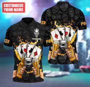 Personalized Name Poker Cheer All Over Printed Unisex Shirt