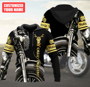 Personalized Name Motorcycle Q3 All Over Printed Unisex Shirt