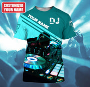 Personalized Name Disc Jockey Q38 All Over Printed Unisex Shirt