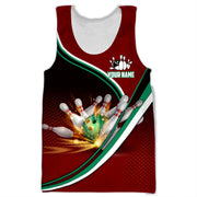 Personalized Name Bowling Q19 All Over Printed Unisex Shirt
