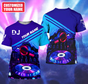 Personalized Name Disc Jockey Q42 All Over Printed Unisex Shirt