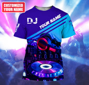Personalized Name Disc Jockey Q42 All Over Printed Unisex Shirt