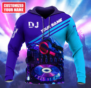 Personalized Name Disc Jockey Q42 All Over Printed Unisex Shirt