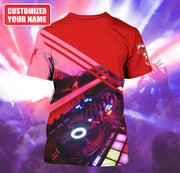 Personalized Name Disc Jockey Q52 All Over Printed Unisex Shirt