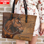 Horse Q5 Personalized Leather Handbag
