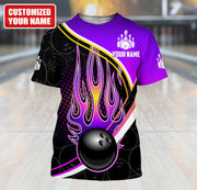 Personalized Name Bowling Q38 All Over Printed Unisex Shirt