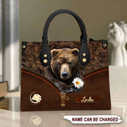 Cool Bear Q2 Personalized Leather Handbag