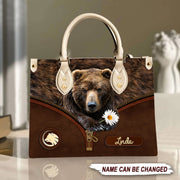 Cool Bear Q2 Personalized Leather Handbag