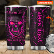 Personalized Name Skull Q3 Tumbler 20oz 30oz Cup