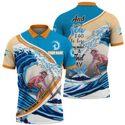 Personalized Name Surfing Q1 All Over Printed Unisex Shirt