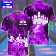 Personalized Name Bowling Q53 All Over Printed Unisex Shirt