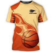 Personalized Name Basketball Q22 All Over Printed Unisex Shirt