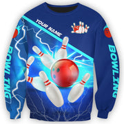 Personalized Name Bowling Q70 All Over Printed Unisex Shirt
