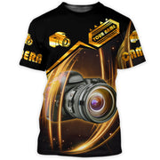 Personalized Name Camera Q4 All Over Printed Unisex Shirt