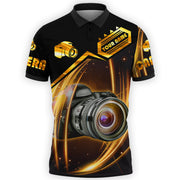 Personalized Name Camera Q4 All Over Printed Unisex Shirt